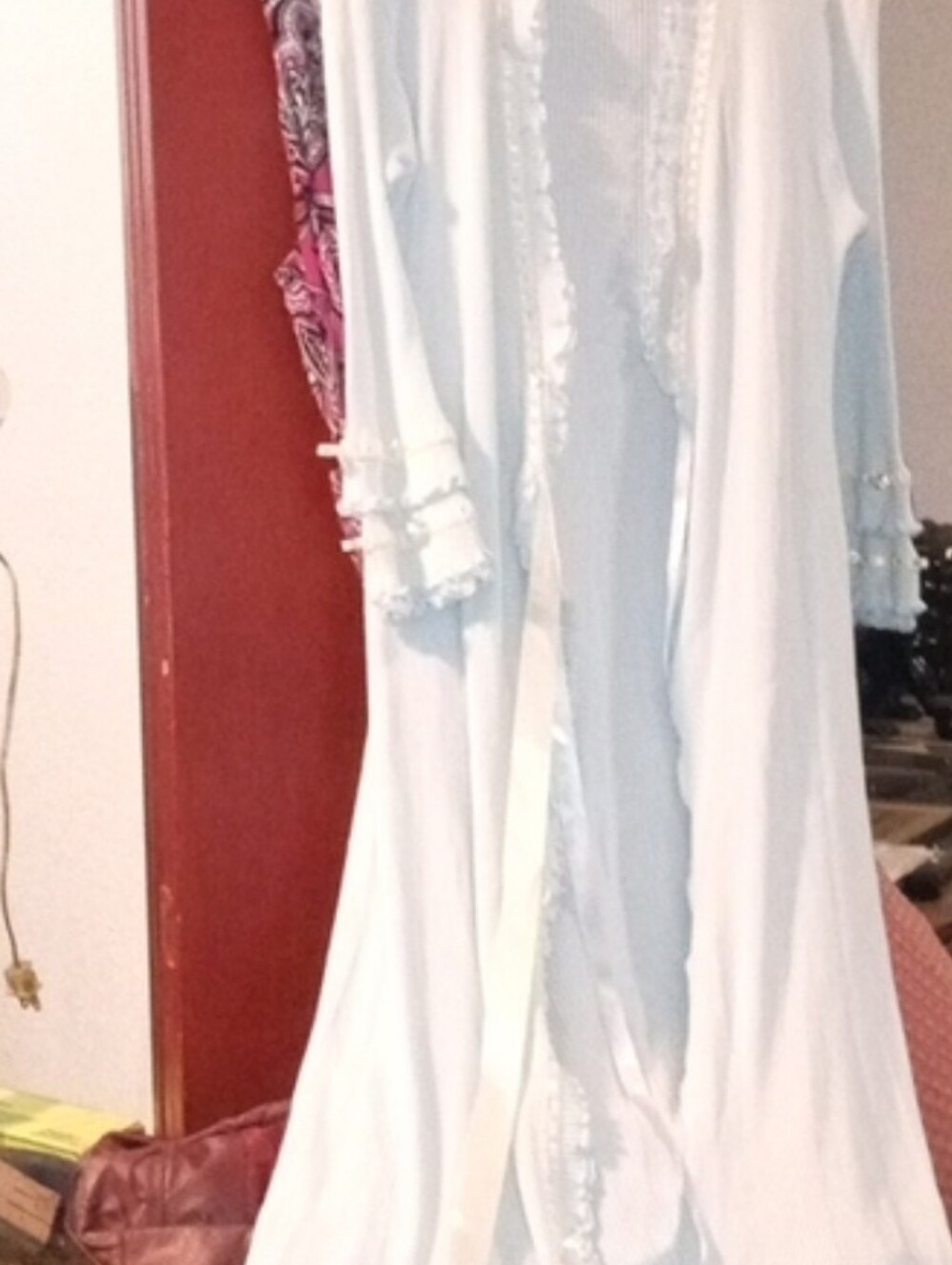 Vintage adorable baby blue robe - Picture 9 of 10